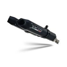 DUAL SLIP-ON EXHAUST GPR FURORE A.37.FUNE MATTE BLACK ZA APRILIA SHIVER 750 2007-2016