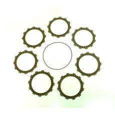 FRICTION PLATES KIT WITH CLUTCH COVER GASKET ATHENA P40230053