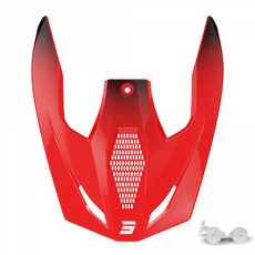 HELMET PEAK SHOT FURIOUS STREAM A04-21OC-B02-P01 RED GLOSSY