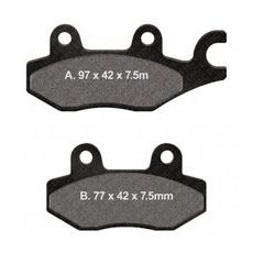 ZAVORNE OBLOGE EBC FA165/2TT