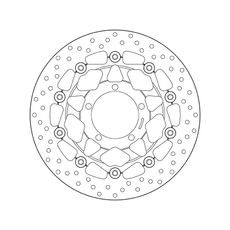 ZAVORNI DISK BREMBO 78B40862 FLOATING