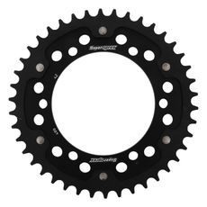 ZADNJI VERIŽNIK (ZOBNIK) SUPERSPROX STEALTH RST-499:42-BLK ČRNA 42T, 530