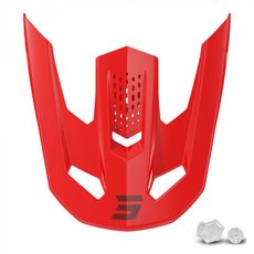 HELMET PEAK SHOT SPEED HEAVY A04-21OB-A02-P01 RED GLOSSY