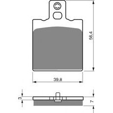 ZAVORNE OBLOGE GOLDFREN 038 K5