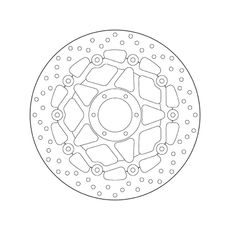 ZAVORNI DISK BREMBO 78B40898 FLOATING