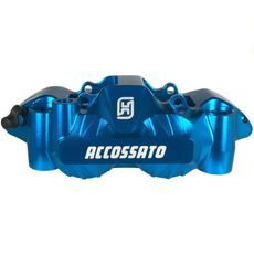 RADIAL BRAKE CALIPER ACCOSSATO PZ004 FORGED MONOBLOCK 108 MM DISTANCE WITH PISTONS IN ALUMINIUM