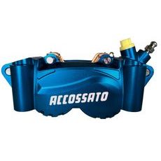 RADIAL BILLET 2-PIECE CALIPER ACCOSSATO PZ012 DISTANCE 108 MM