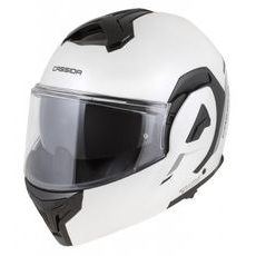 INTEGRALNA ČELADA CASSIDA MULTIFLIP SOLID BLACKOUT PEARL WHITE/BLACK 2XL