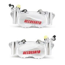 RADIAL BILLET 2-PIECE CALIPER ACCOSSATO PZ011 - DISTANCE 100 MM PISTON IN ALUMINIUM