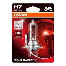 NIGHT RACER 50 LAMP OSRAM OSRAM 246515153 64210NR5-01B PX26D H7 BLISTER