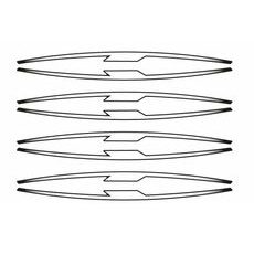 RIM STRIP PUIG 21833B BELA SET OF 8 RIM STRIPS