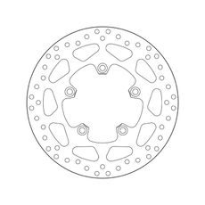 ZAVORNI DISK BREMBO 68B407H5 FIX