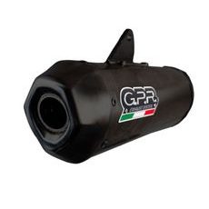 CELOTEN IZPUŠNI SISTEM GPR PENTAROAD Z.8.CAT.PE.BL MATTE BLACK INCLUDING REMOVABLE DB KILLER AND CATALYST