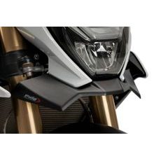 FRONTAL SPOILERS PUIG DOWNFORCE 21135J MATT BLACK