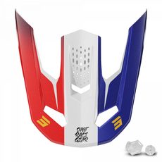 HELMET PEAK SHOT SPEED KID SIDE A04-21OB-DK3-P01 RED / BLUE PEARLY
