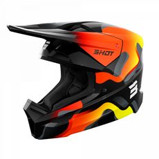 HELMET SHOT FURIOUS ZEBRA A04-21OC-C01 NEON YELLOW GLOSSY S