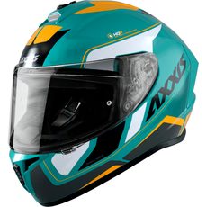 FULL FACE helmet AXXIS DRAKEN ABS wind c6 matt green S
