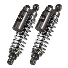 REAR TWINSHOCK BITUBO ADJUSTABLE: SPRING PRELOAD, REBOUND, COMPRESSION, PIGGYBACK TANK CHROME EDITION