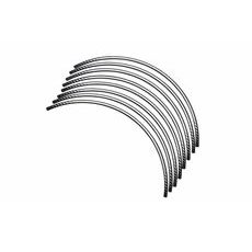 RIM STRIP PUIG PREMIUM 8431B WHITE FLUOR SET OF 8 RIM STRIPS