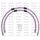 RACE Front brake hose kit Venhill POWERHOSEPLUS DUC-7008FS-PU (2 cevi v kompletu) Purple hoses, stainless steel fittings