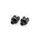 Adapterji za stopalke (Footpeg adapters) PUIG 9619N črna
