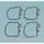 Float chamber gasket TOURMAX set of 4