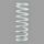 Shock spring K-TECH WP 63-260-31 31N bela