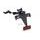 Adjustable license support PUIG 22391N črna