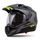 Touring helmet CASSIDA TOUR 1.1 SPECTRE grey/ fluo yellow/ black S