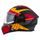 Full face helmet CASSIDA INTEGRAL 3.0 DRFT matt orange / fluo red 2XL