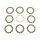 Friction plates kit with clutch cover gasket ATHENA P40230026