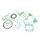 Celoten set tesnil za motor ATHENA P400510850129