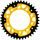 Rear sprocket SUPERSPROX STEALTH RST-1304:41-GLD zlata 41T, 525