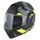 Integralna čelada CASSIDA MultiFlip Korp black matt/yellow fluo/gray M