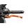 Clutch lever without adapter PUIG 260TN poklopna (foldable) orange/black