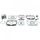 TopEnd piston kit VERTEX VTK24447CD Cylinder 45mm Piston 44,97mm za HUSQVARNA TC 65 2017-2024