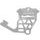 Radial Brake Caliper Kit Rear + Brake Flange ACCOSSATO KITA33 For Harley Davidson Touring