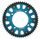 Rear sprocket SUPERSPROX STEALTH RST-998:55-BLU moder 55T, 428