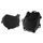 Clutch and ignition cover protector kit POLISPORT 90985 Črn