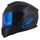 Full face helmet CASSIDA Integral GT 2.1 Flash matt black/ metallic blue/ dark grey 2XL