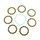 Friction plates kit with clutch cover gasket ATHENA P40230036