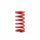 Shock spring K-TECH 5959-150-80 80N rdeč