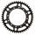 Verižni set EK - Srebrna chain 520 H, Non-sealed, CHK front sprocket SUPERSPROX, CHK rear sprocket SUPERSPROX za HONDA XR 250 R 1986-1987