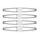 Rim strip PUIG 21833B bela set of 8 rim strips