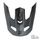 Helmet peak SHOT SPEED KID RAC A04-21OB-BK1-P01 black pearly