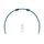 Set cevi za sklopko Venhill POWERHOSEPLUS KAW-11010CS-TB (1 cev v kompletu) Translucent blue hoses, stainless fittings
