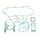 Celoten set tesnil za motor ATHENA P400210850023/1