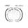 Brake shoe set EBC V903 Vzmeti niso priložene