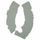 Rubber Frame Pads VIBRAM M7351G Off-Road Siva