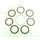 Friction plates kit with clutch cover gasket ATHENA P40230114